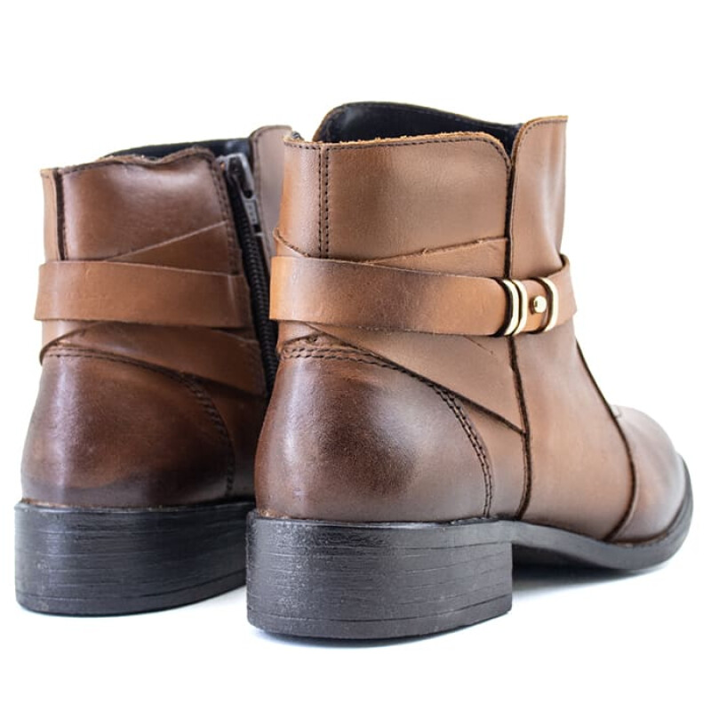 Bota Country con Lazo de Mujer - 12812 Marron Claro