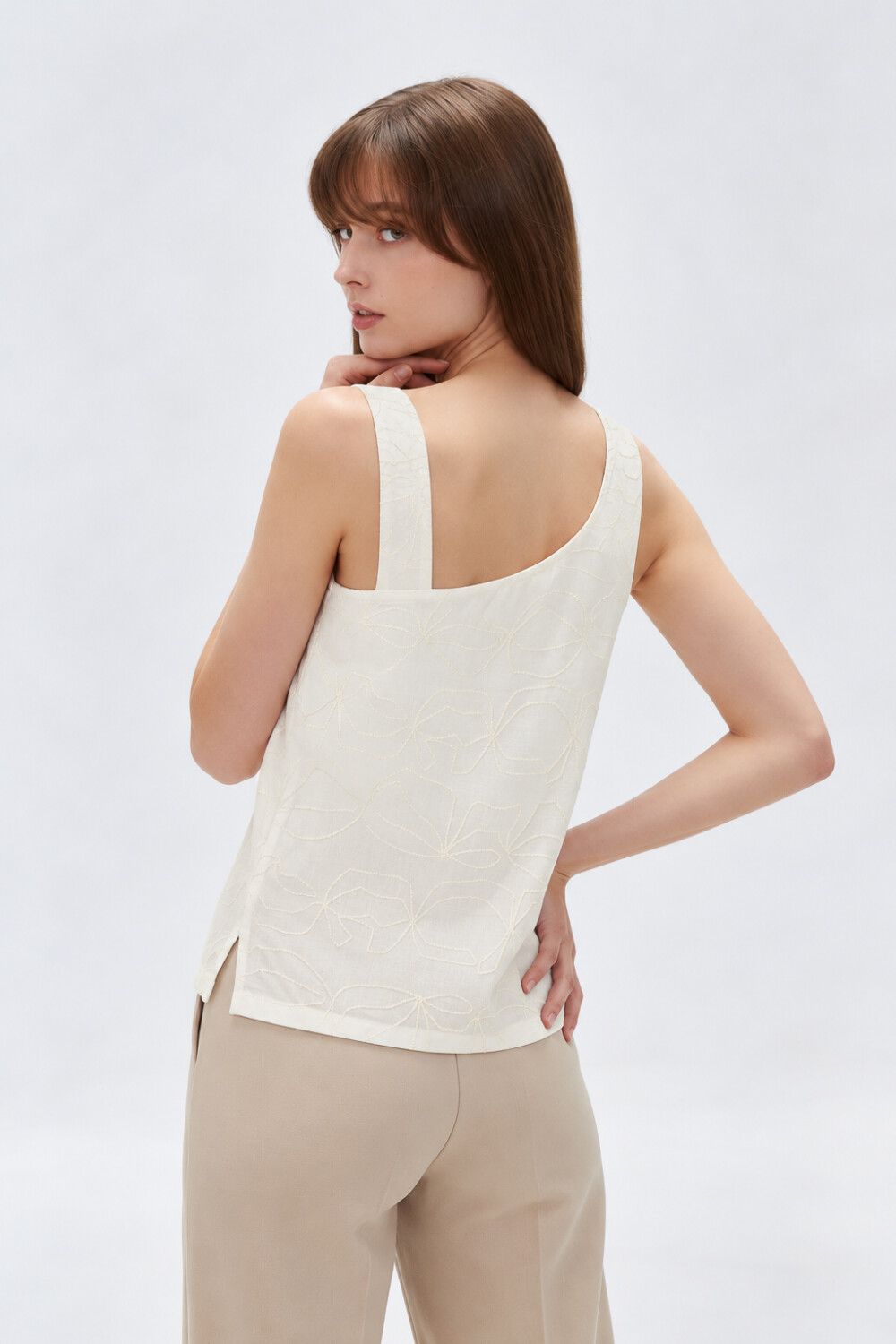 Musculosa Vare Marfil / Off White