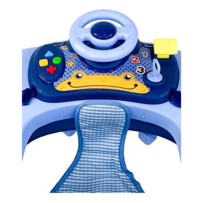 Andador ajustable Bebesit Runner con juegos Azul