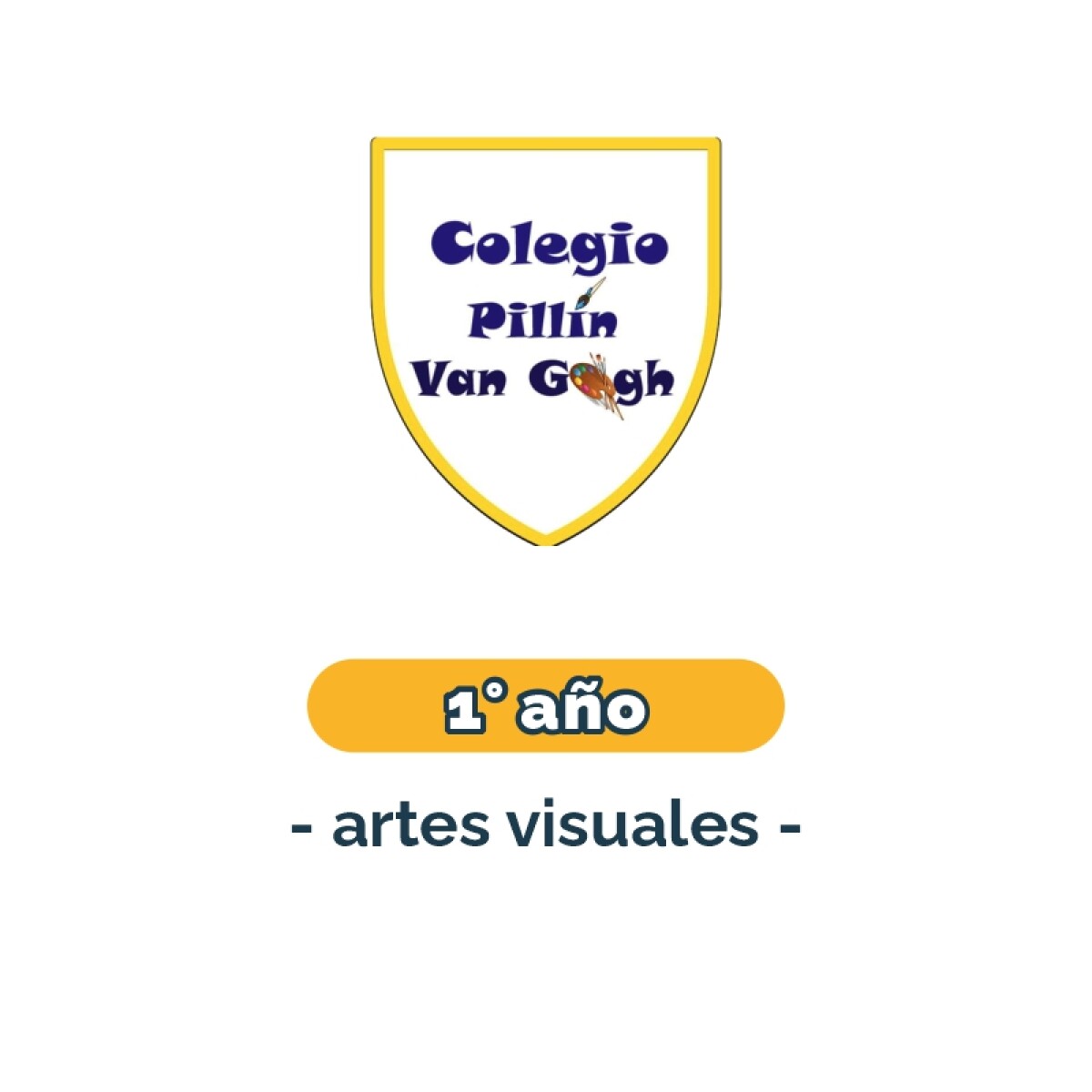 Lista de materiales - Primaria 1° Artes visuales Van Gogh 
