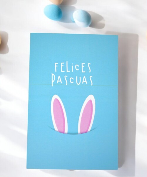Tarjeta pascua 10x15. DISEÑO 7