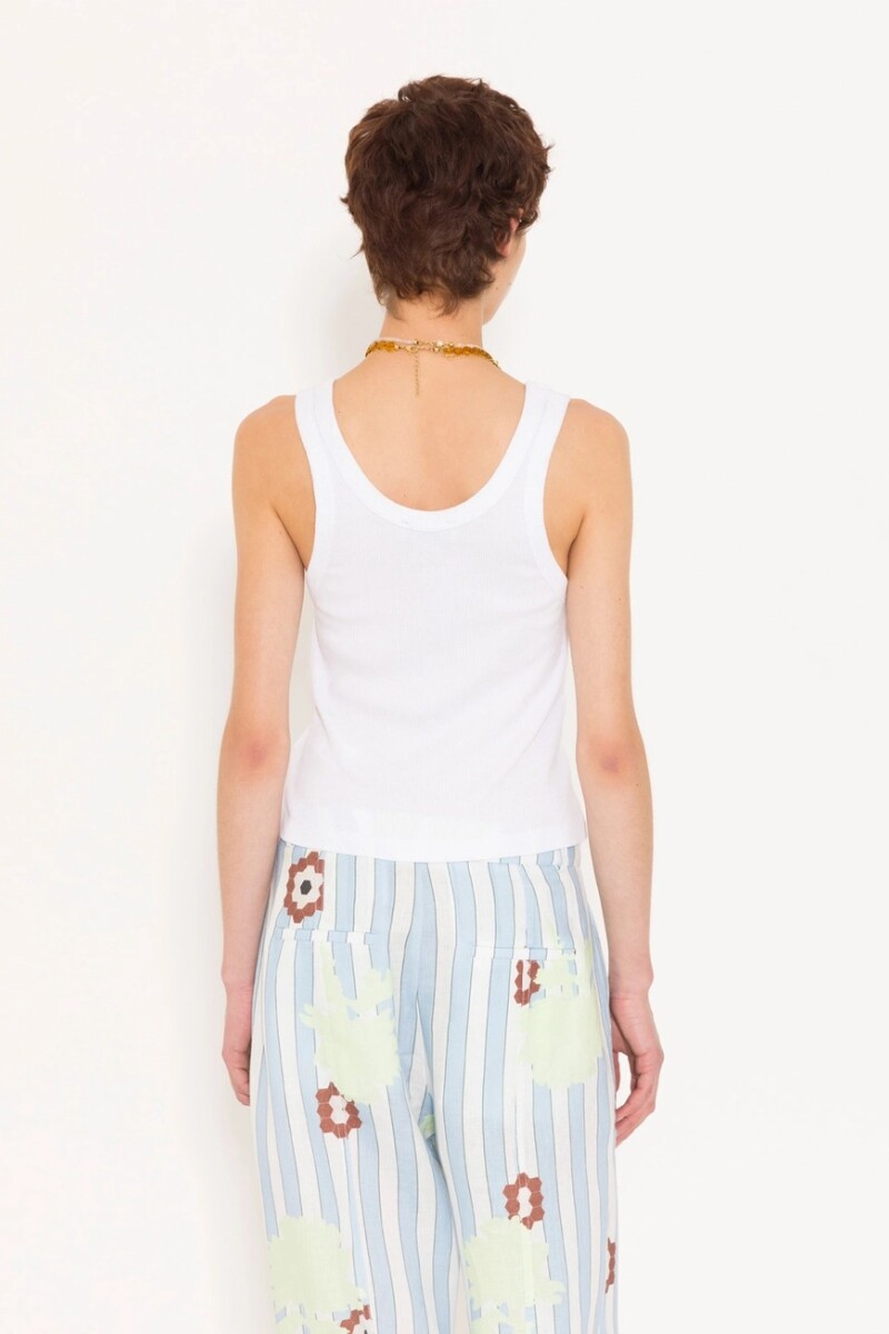 MUSCULOSA RYDER Blanco