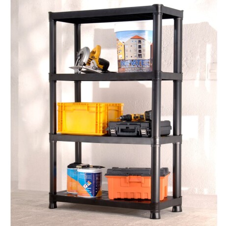 Rack Italhome Mediano 4 Niveles NEGRO