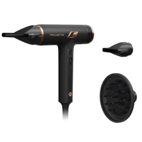 Secador de pelo profesional Rowenta | Compacto | 3 ajustes temperatura y velocidad | Tecnología Ionic Control. Secador de pelo profesional Rowenta | Compacto | 3 ajustes temperatura y velocidad | Tecnología Ionic Control.