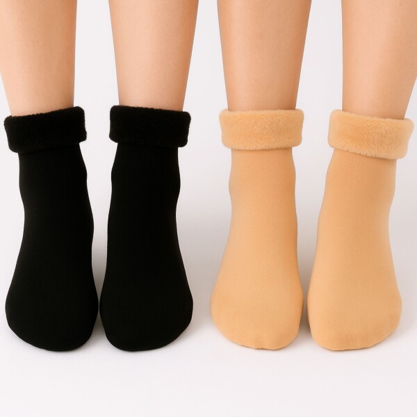 Medias Térmicas con Plush Pack De 12 Pares Medias Térmicas con Plush Pack De 12 Pares