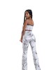 Conjunto Top Y Pantalon Color Estampado By La Bellamafia U