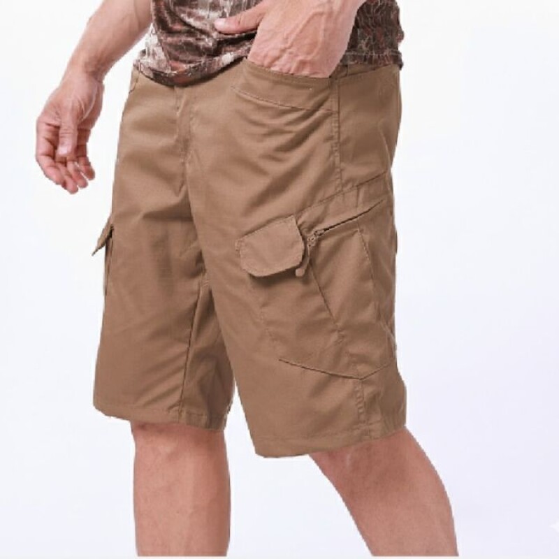Bermuda Cargo Táctica Antidesgarro Marron