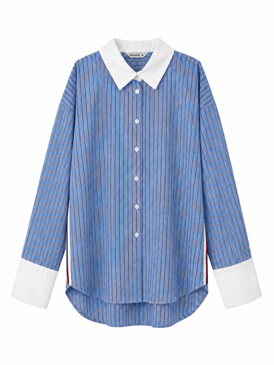 CAMISA NORIA - CELESTE (V) 