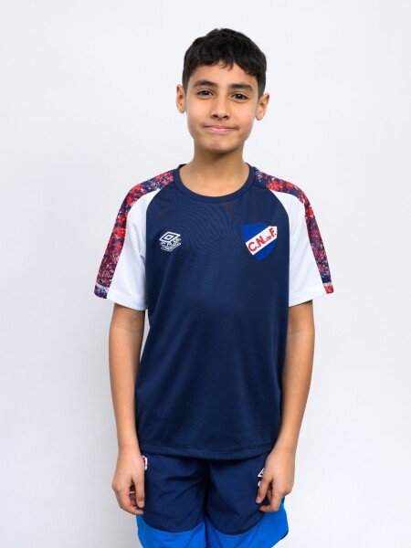REMERA PRO TRAINING ACTIVE Nacional Junior Azul Marino