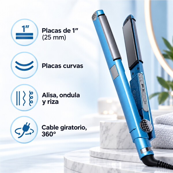 Plancha Babylisspro Stylist Nano Titanium Bnt4081ar PLANCHITA DE PELO BABYLISSPRO 4081