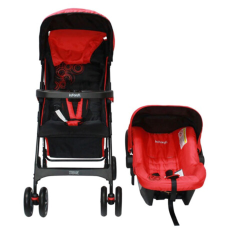 coche para bebé Trixie travel system INFANTI Rojo