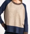 Sweater Color Block Marino