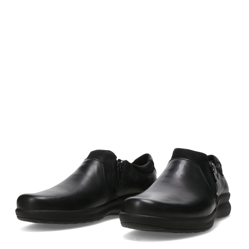 Zapatos de Mujer Lombardino Casual Mery Negro (Nobuk)