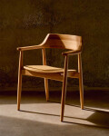 Silla Fondes de madera maciza de roble con acabado natural FSC Mix Credit Silla Fondes de madera maciza de roble con acabado natural FSC Mix Credit