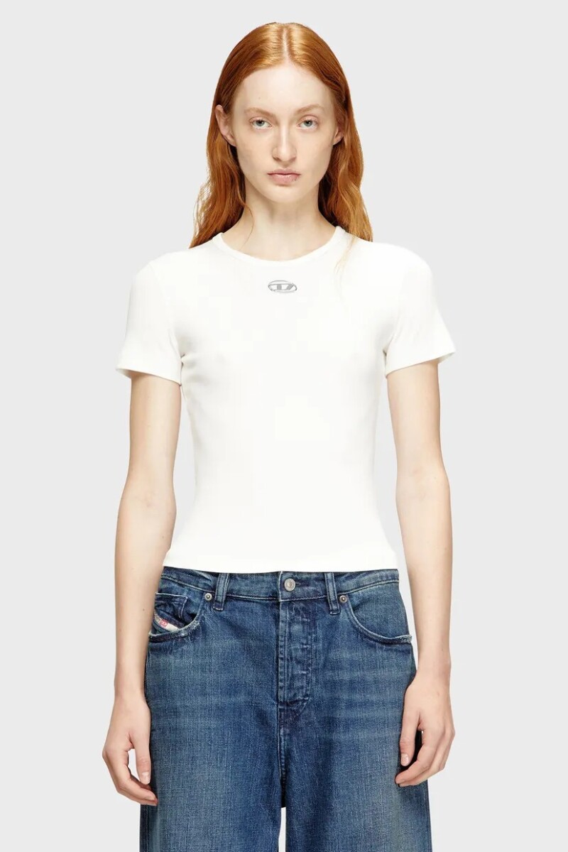 TSHIRT ELE-LONG-OD Blanco