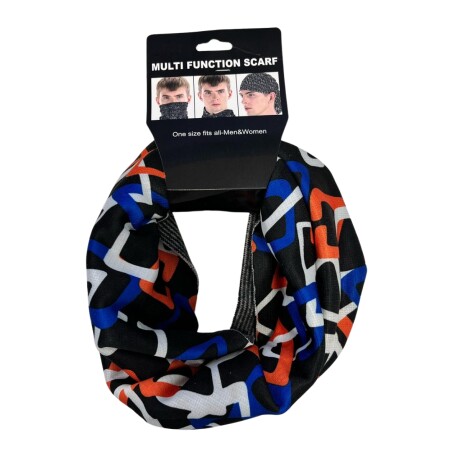 Buff cuellera con interior afelpado - Figuras Naranja