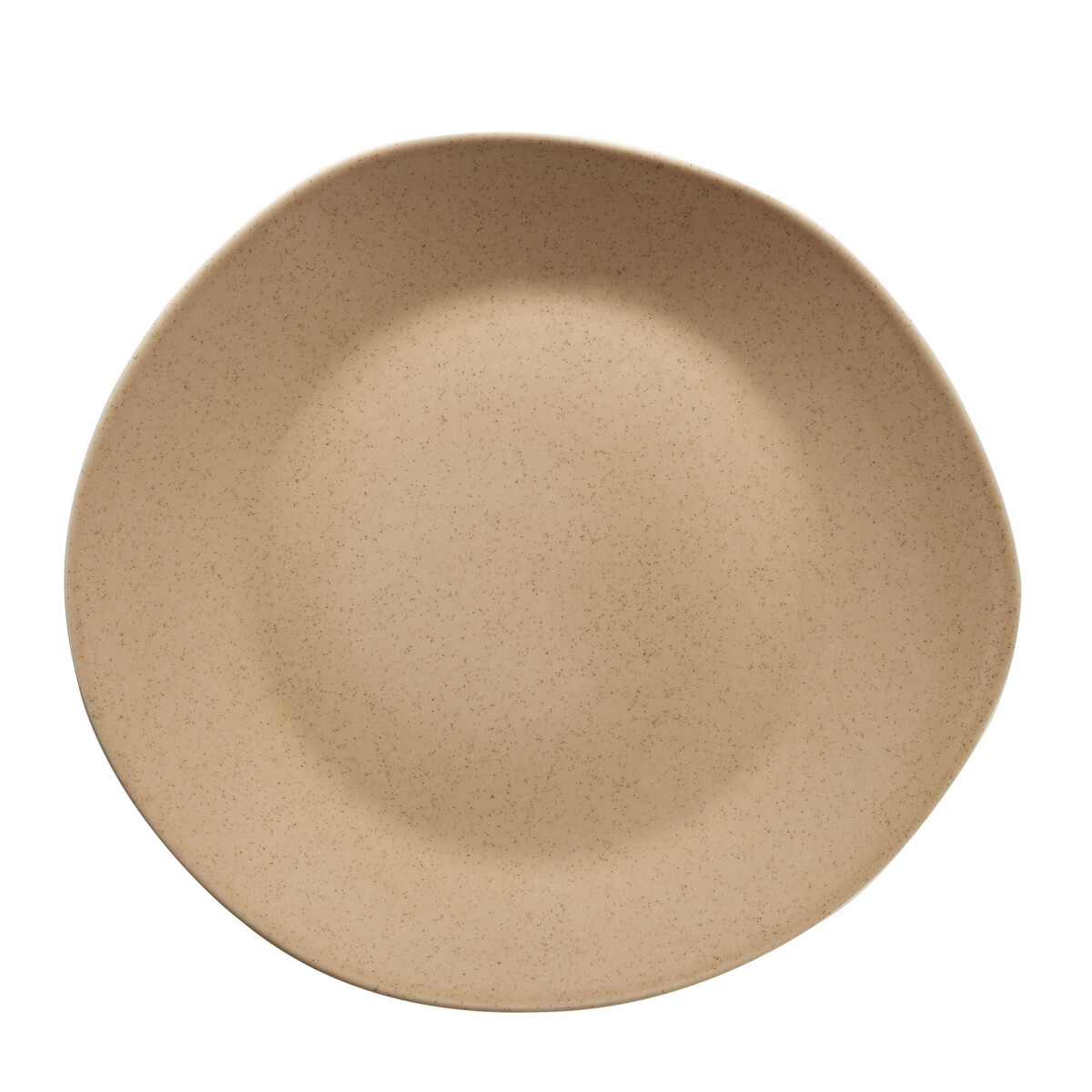 PLATO 30CM - PORCELANA NARANJA IRREGULAR MIKE 