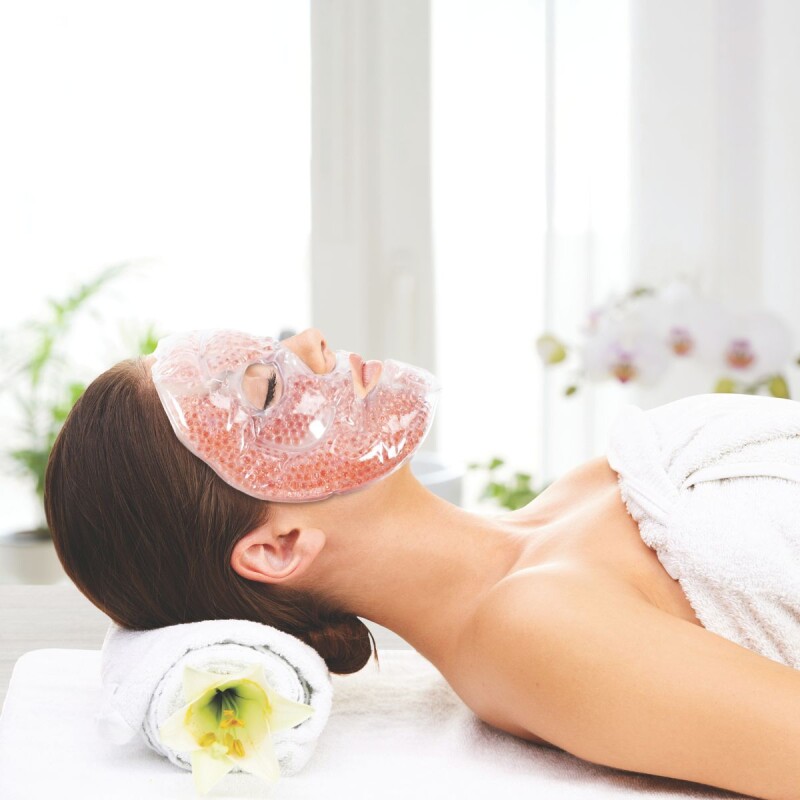 Máscara Facial Gel Frio Descongestiva Relajante Máscara Facial Gel Frio Descongestiva Relajante
