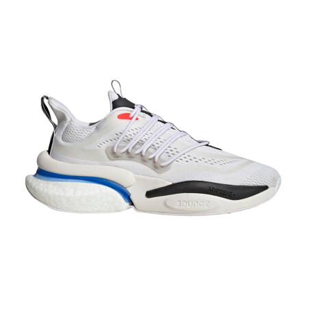 Championes adidas Alphaboost V1 Sustainable Boost Lifestyle Cloud White / Blue Fusion / Bright Red