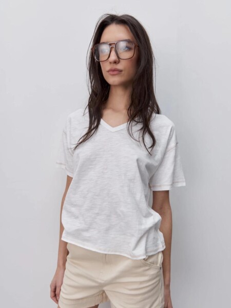 T-SHIRT D.CASSIN HARRY M.C ESC.V BLANCO