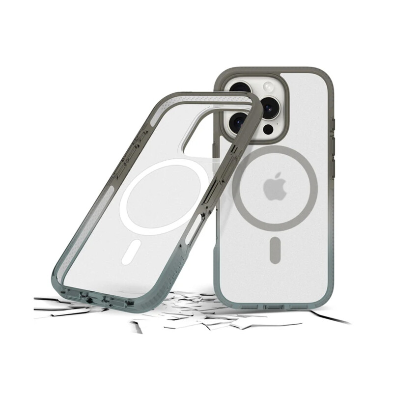 Protector Prodigee Flow para iPhone 16 Pro degrade gris Protector Prodigee Flow Para Iphone 16 Pro Degrade Gris