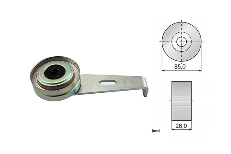 Tensor De La Correa Citroen Xsara Break/Xsara/Zx/Jumpy/Jumper/Berlingo Fiat Ducato Peug Boxer/405/306/Partner 88-25 Tensor De La Correa Citroen Xsara Break/Xsara/Zx/Jumpy/Jumper/Berlingo Fiat Ducato Peug Boxer/405/306/Partner 88-25