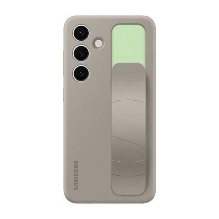 Funda Samsung Galaxy S24 Standing Grip Case con Correa y Soporte EF-GS921 Beige