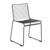Silla De Exterior Metal Apilable Negro