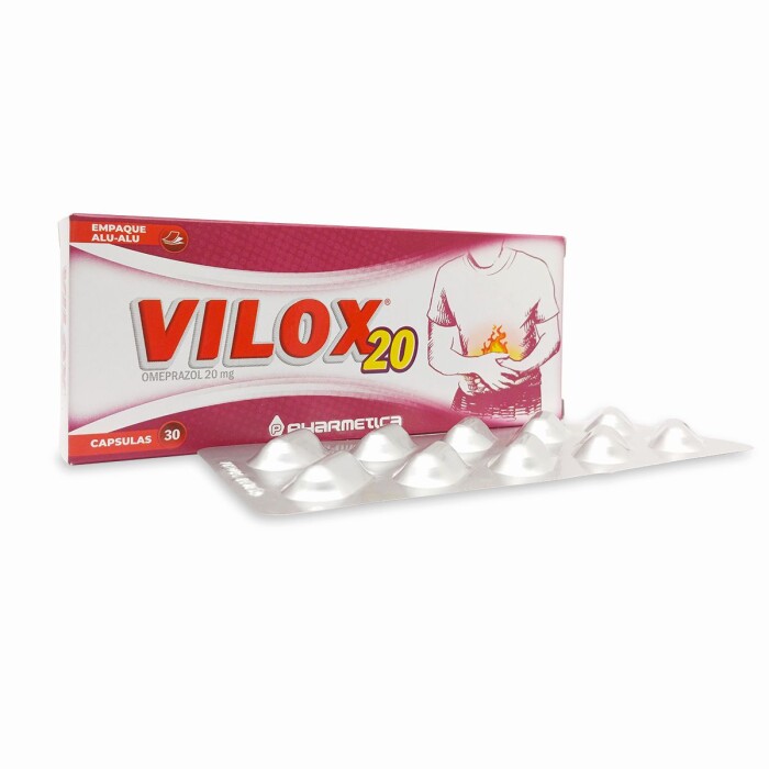 VILOX NP 20 MG CJ X 30 CAPS. única
