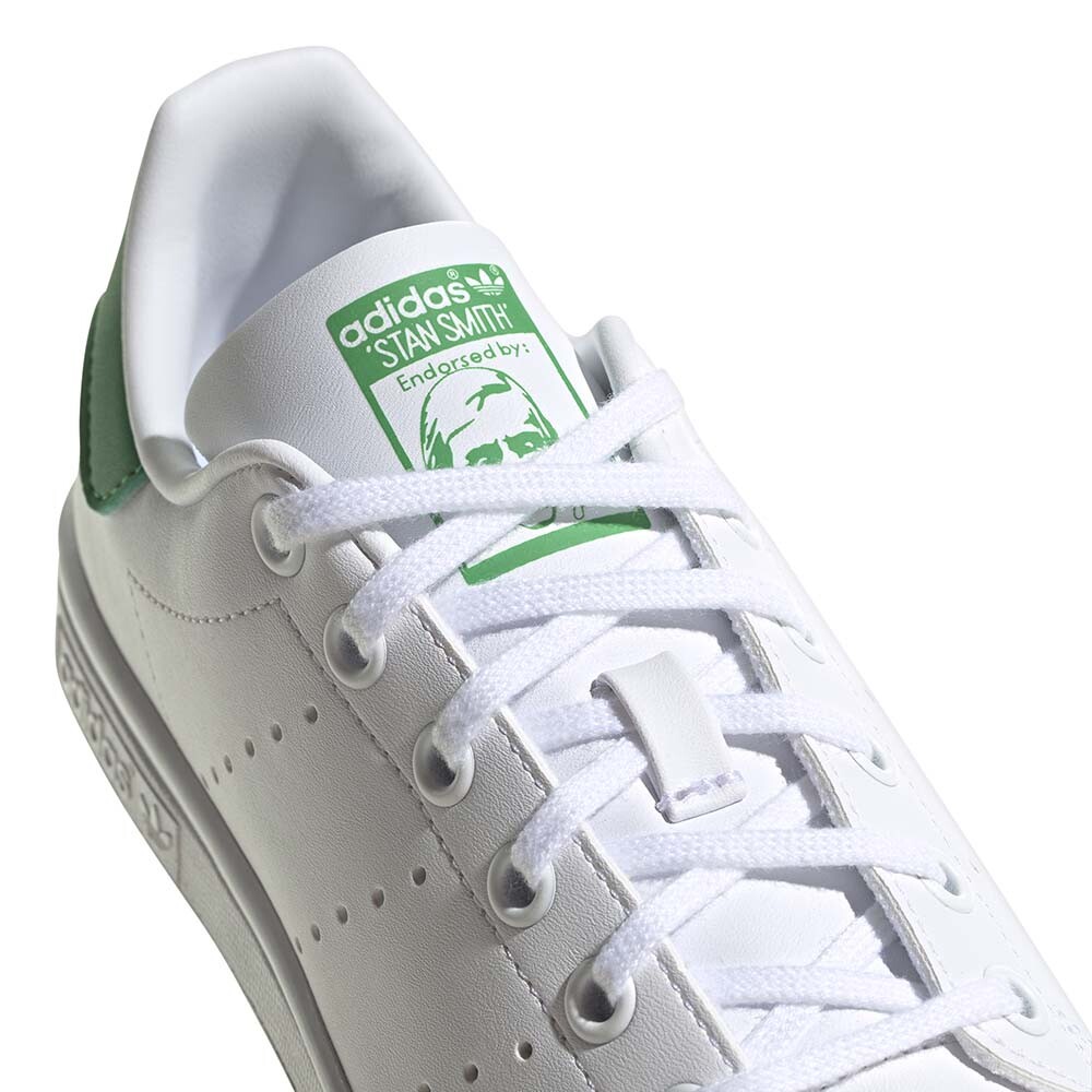 Stan Smith J - Unisex Cloud White/Cloud White/Green