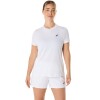 Polo Tenis Court SS Top Mujer Brilliant White