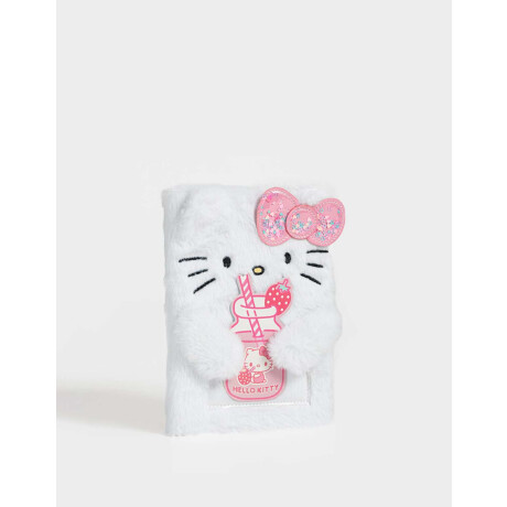 Cuaderno Peluche ''hello Kitty'' Blanco