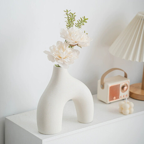 Set De Floreros Minimalistas Blancos x3 Set De Floreros Minimalistas Blancos x3