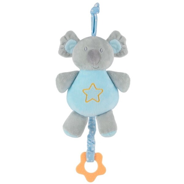 Cunero colgante peluche musical BUBA koala celeste