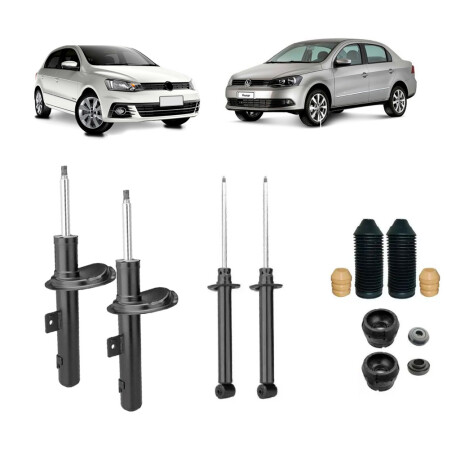 SUSPENSION VARIOS COMBO KIT AMORTIGUADORES COMPLETO GOL G5 G6 G7 SUSPENSION VARIOS COMBO KIT AMORTIGUADORES COMPLETO GOL G5 G6 G7