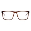 Lentes De Vista Chilli Beans Cuadrado Hombre Marrón/marrón