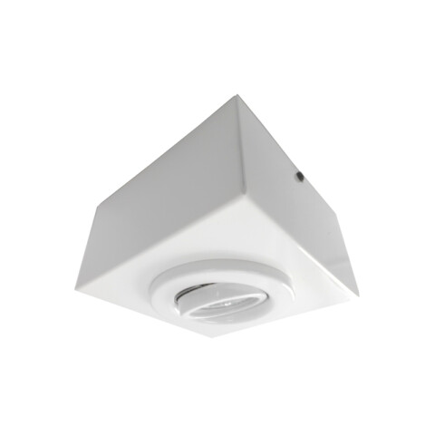 Aplique tipo spot basculante de 1 luz, color blanco DX3420