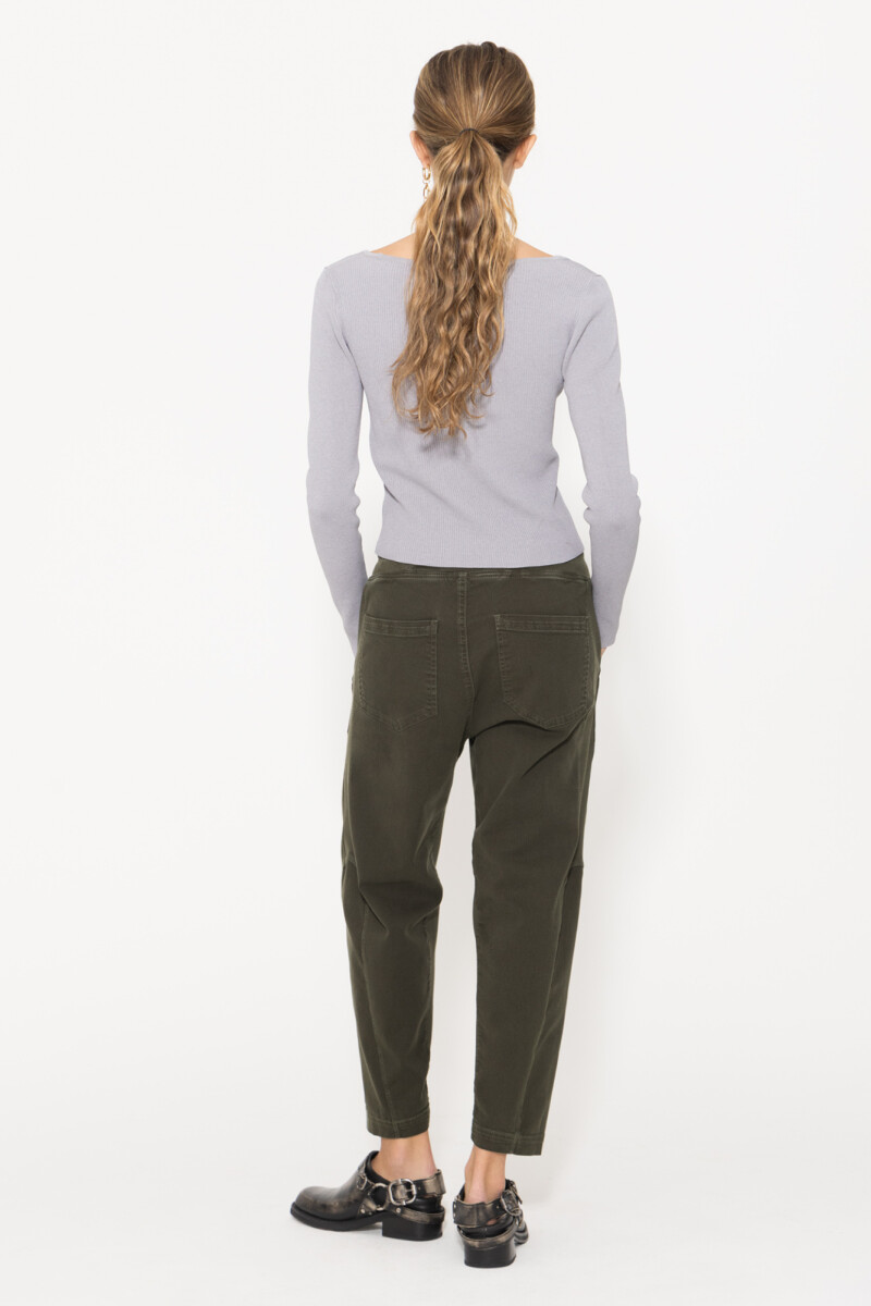 BABUCHA ANDORRA Verde Militar