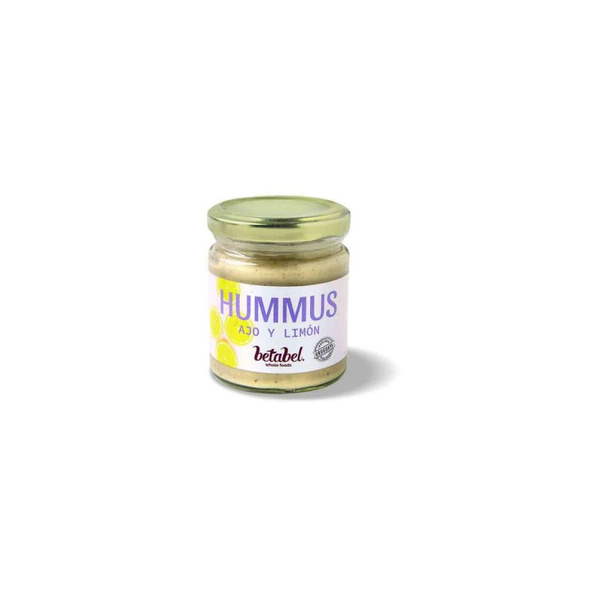 Hummus Ajo y Limón frasco de Betabel 