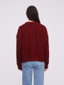 Cardigan Barto Bordeaux