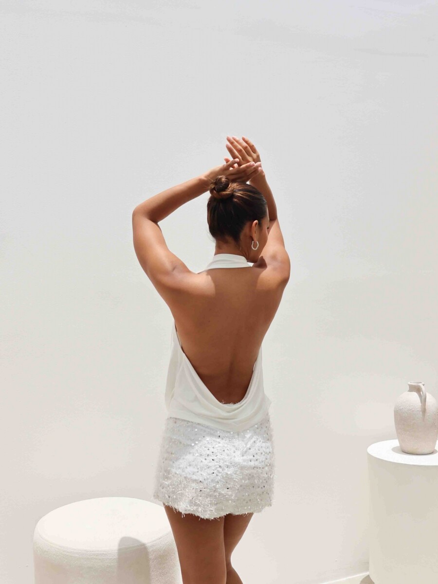FALDA IBIZA - BLANCO 
