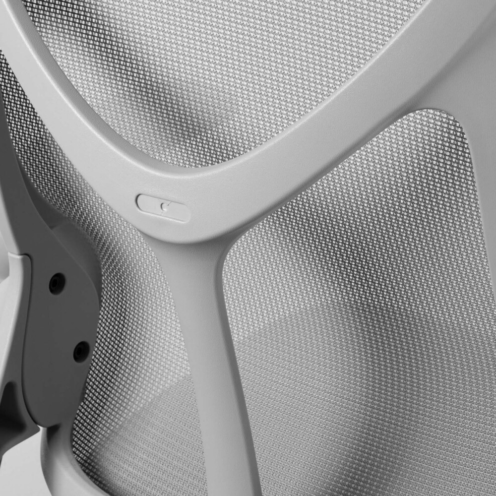 SILLA DE OFICINA MALLA-Y-METAL GRIS 3699F