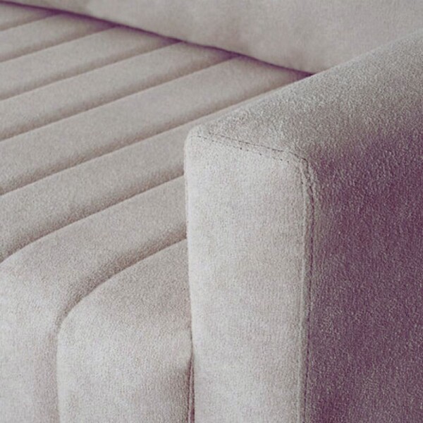 SOFA 3 CUERPOS CAPRICCIO - BOUCLE CINZA SOFA 3 CUERPOS CAPRICCIO - BOUCLE CINZA