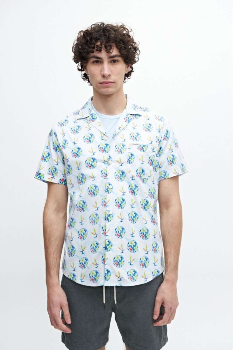 Camisa Ofox - Flores 