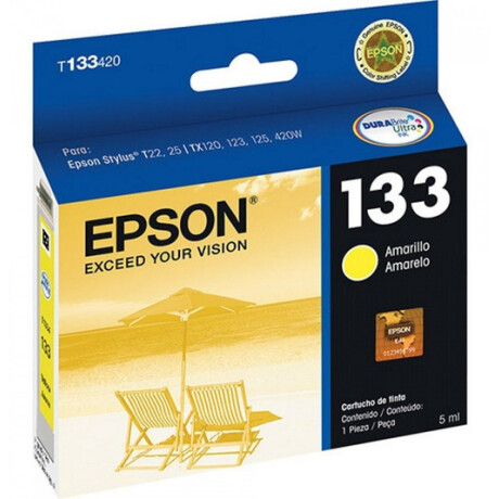 EPSON T133420 AMARILLO T25/TX125/135/320F/420W/430W/235W Epson T133420 Amarillo T25/tx125/135/320f/420w/430w/235w