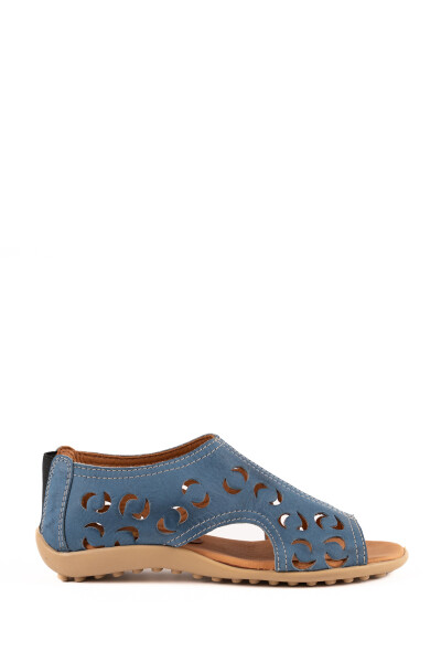 Sandalia Circulos Azul