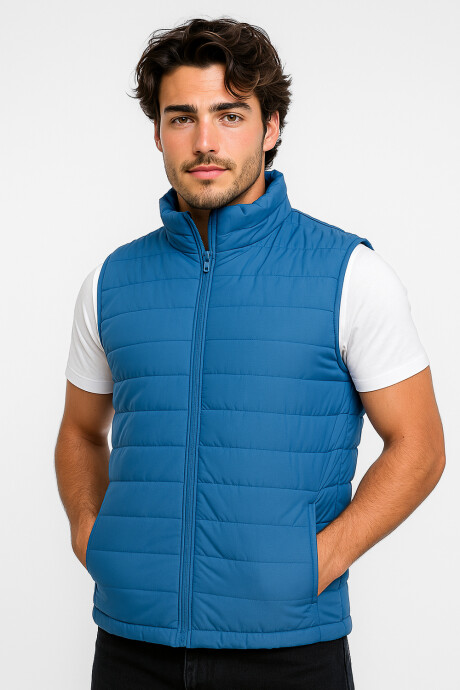Chaleco Esrini Azul Grisaceo