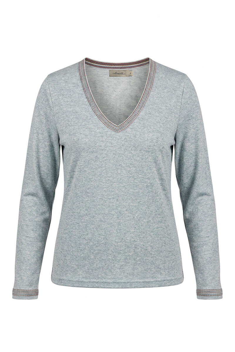 REMERA QUINTO M/L CELESTE