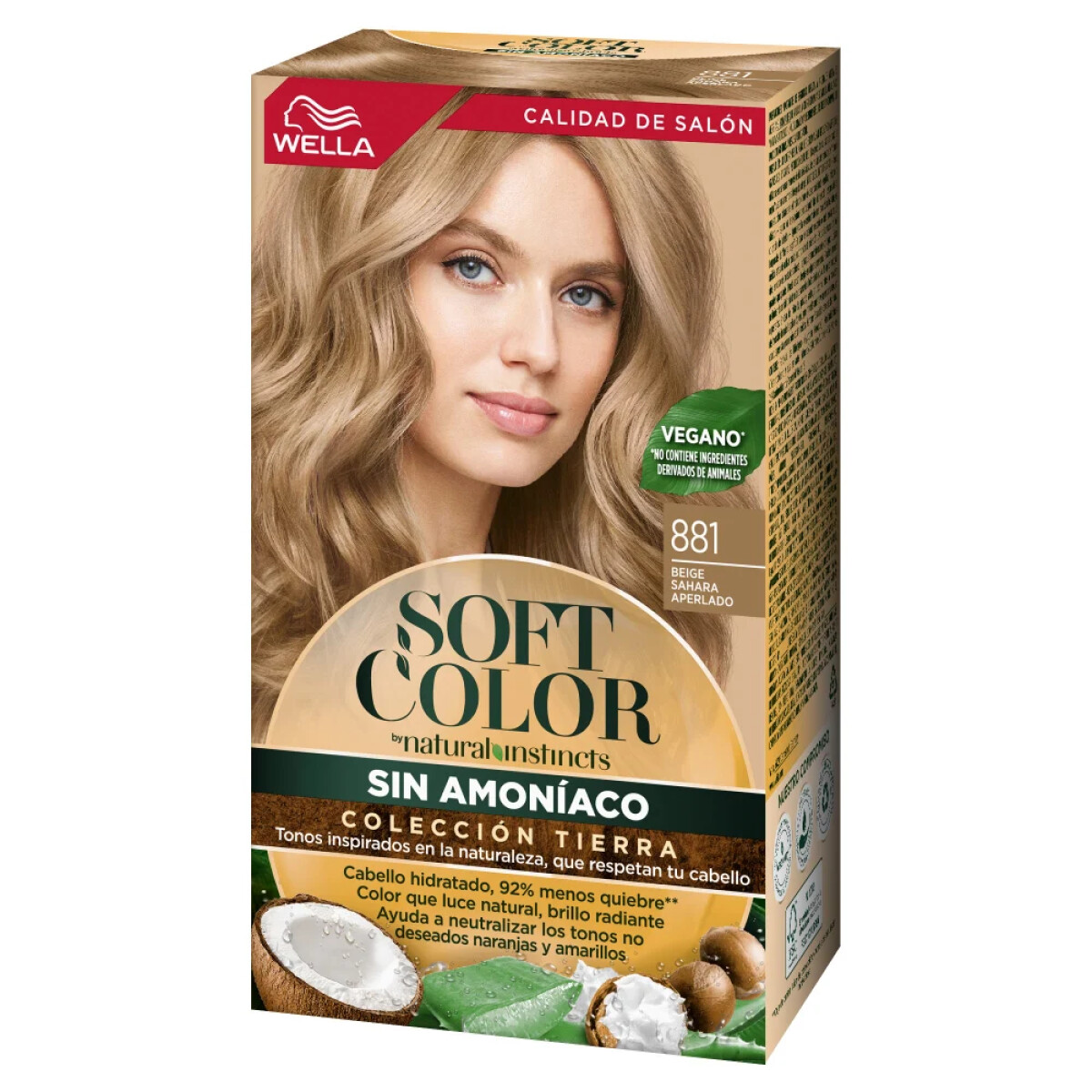 Tinta Soft Color N°881 Beige Sahara Perlado 