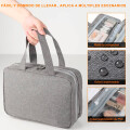 Bolso Organizador de Mano para Cosméticos Gris Bolso Organizador de Mano para Cosméticos Gris